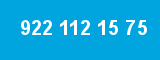 922 112 15 75